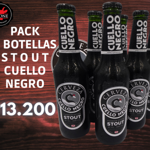 PACK CUELLO NEGRO 6 STOUT